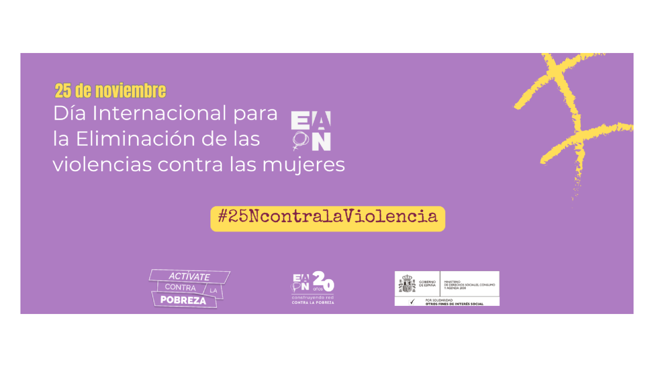 Día internacional de la eliminación de la violencia contra las mujeres EAPN