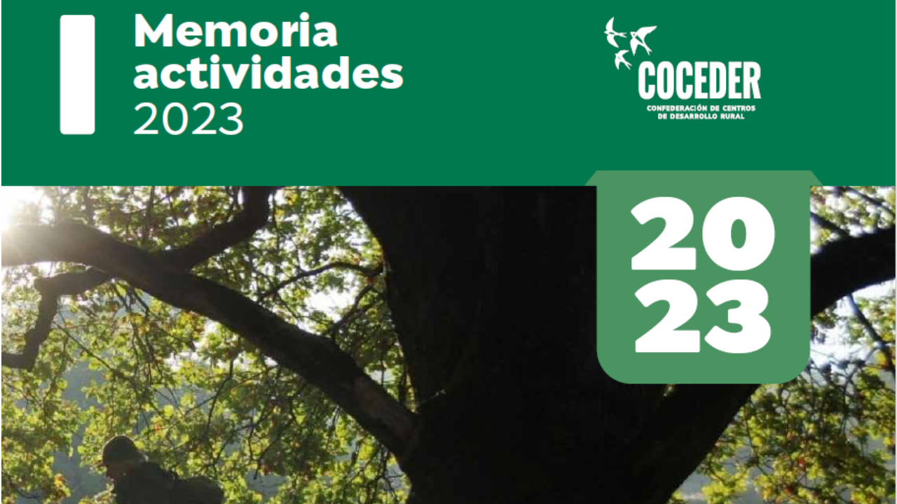 memoria de actividades 2023 COCEDER