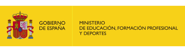 Logo Ministerio de educación, formación profesional y deportes