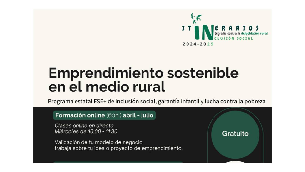 Emprendimiento sostenible en el medio rural