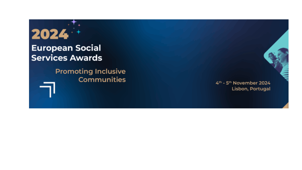 Caratula de los Premios 2024 European Social Services Awards