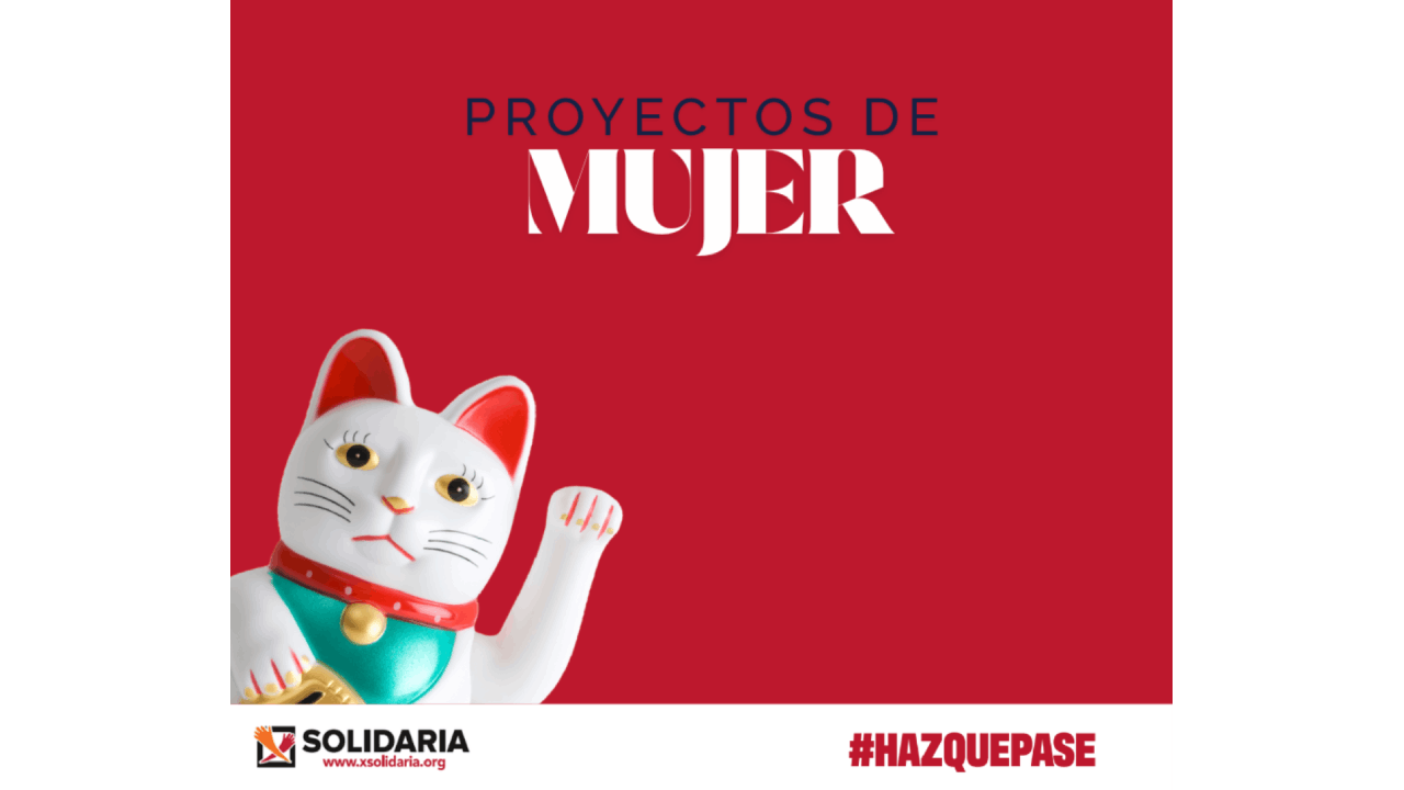 Proyectos de mujer financiados por la X Solidaria