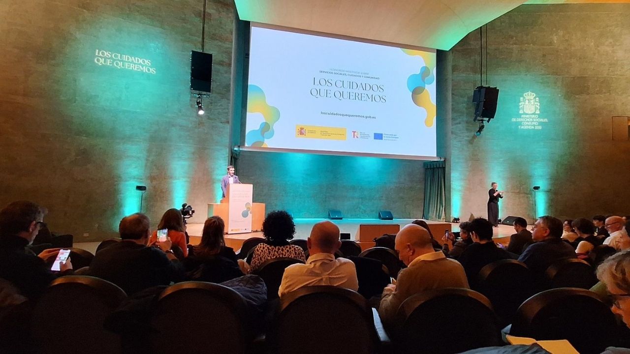 COCEDER participa en el I Congreso Multisede sobre Servicios Sociales, Cuidados y Comunidad