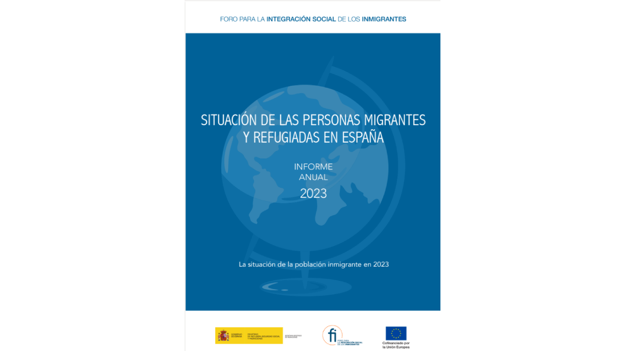 portada documento situación de las personas migrantes y refugiadas en España