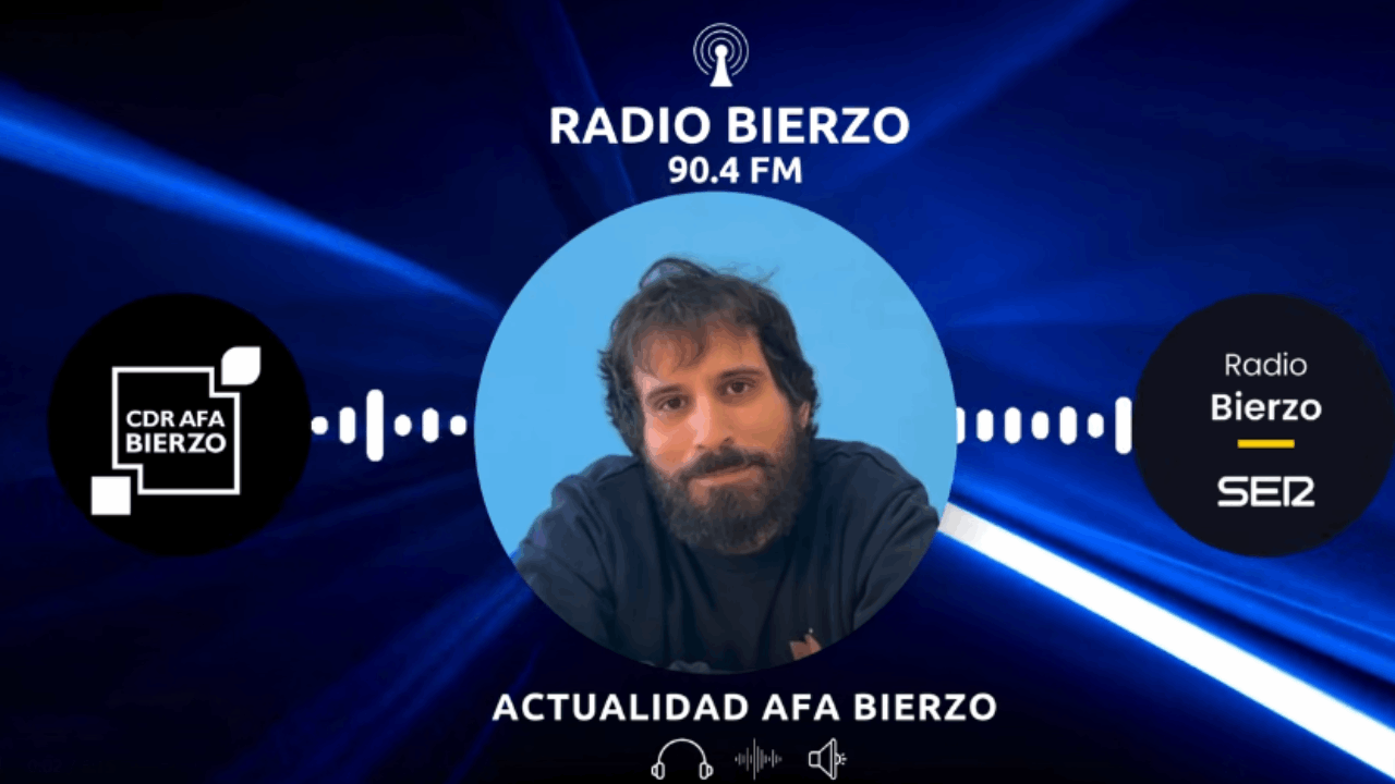 Radio Bierzo, con una foto de David Álvarez