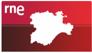 Logo de RNE Ávila -Radio 5 en el informativo 